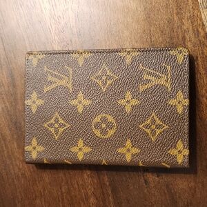 Vintage Louis Vuitton Mini Address Book in pristine condition
